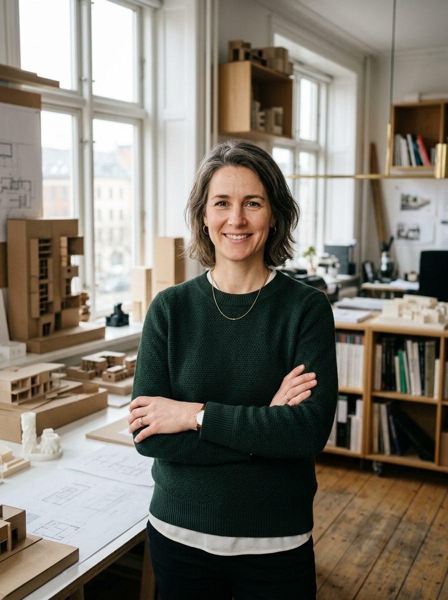 Claire Hauss, architecte fondatrice de l'atelier
